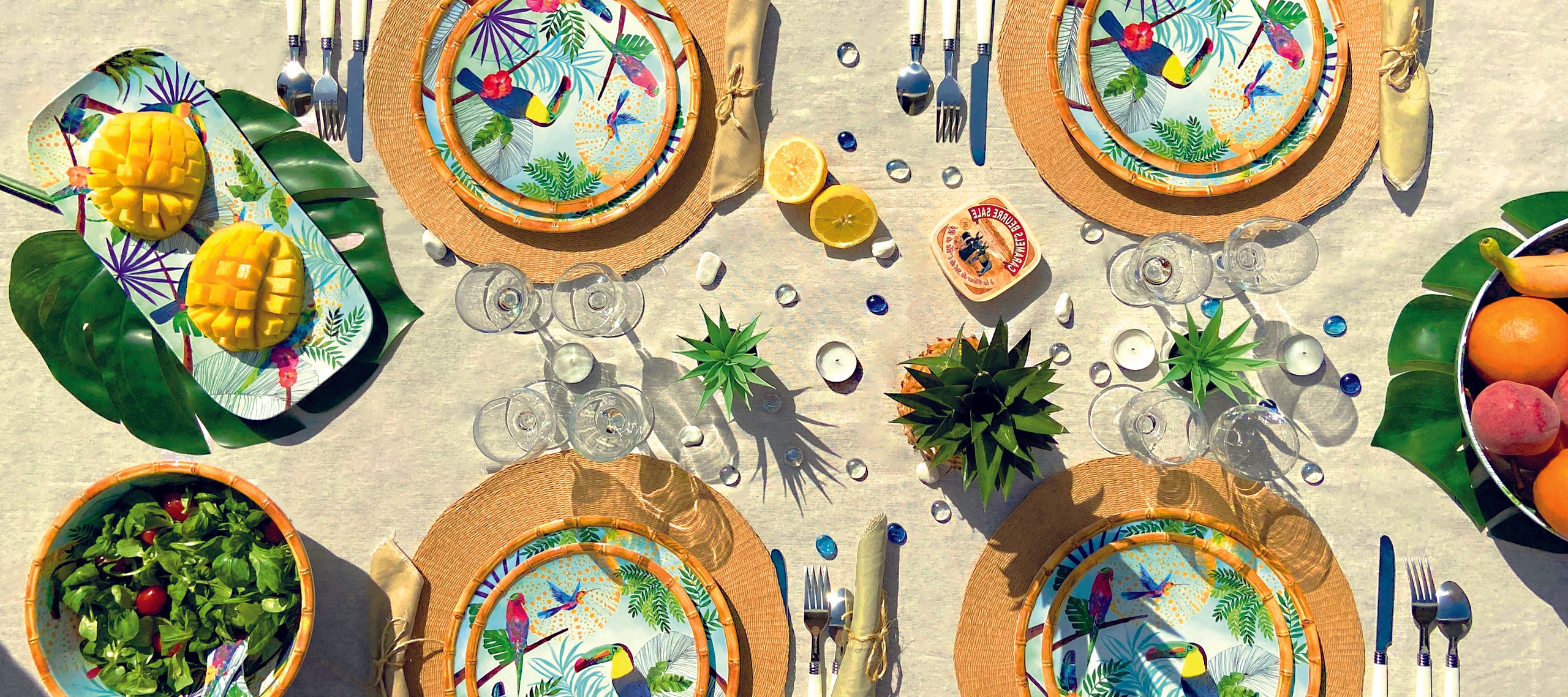 The most beautiful tables of this summer-Les Jardins de la Comtesse en