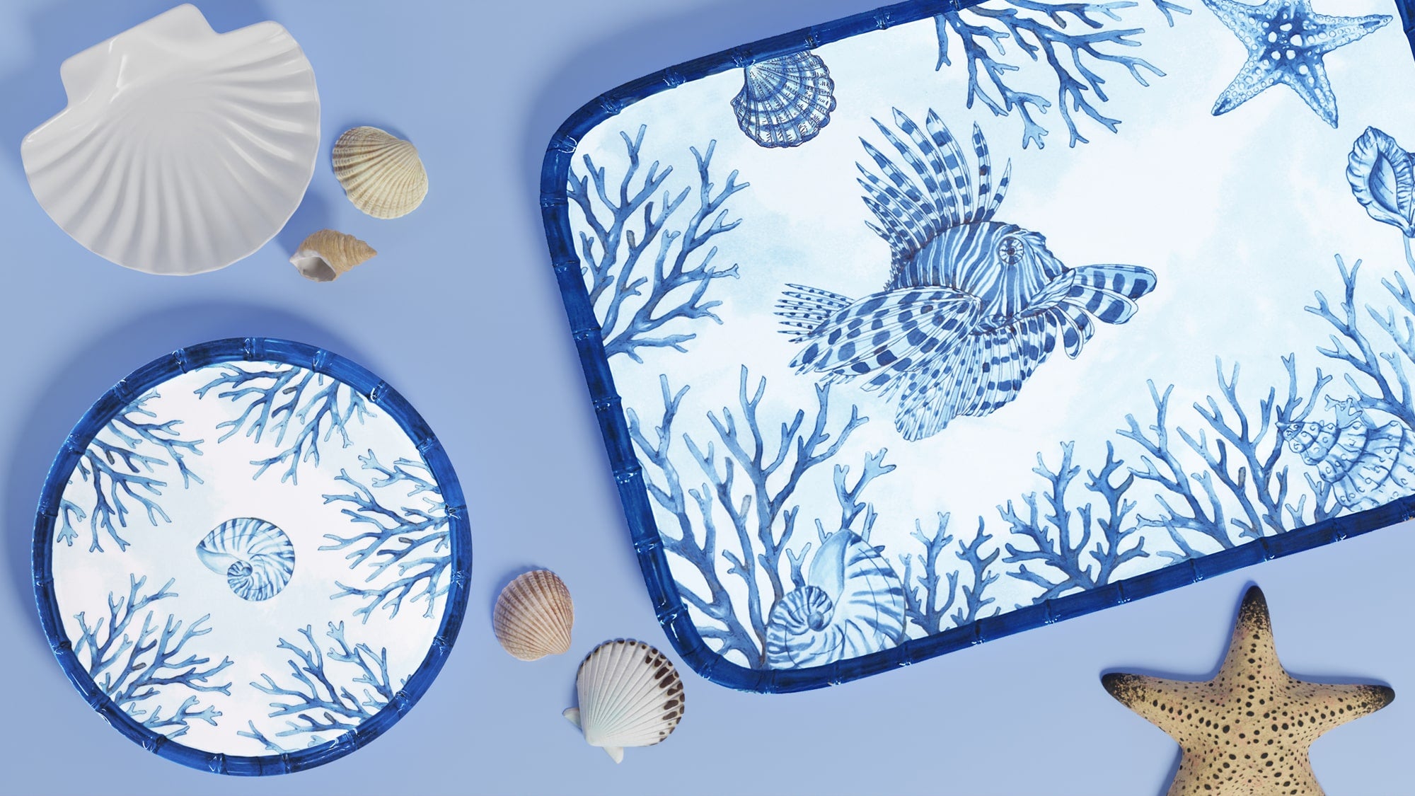 Piana collection in melamine-Les Jardins de la Comtesse en