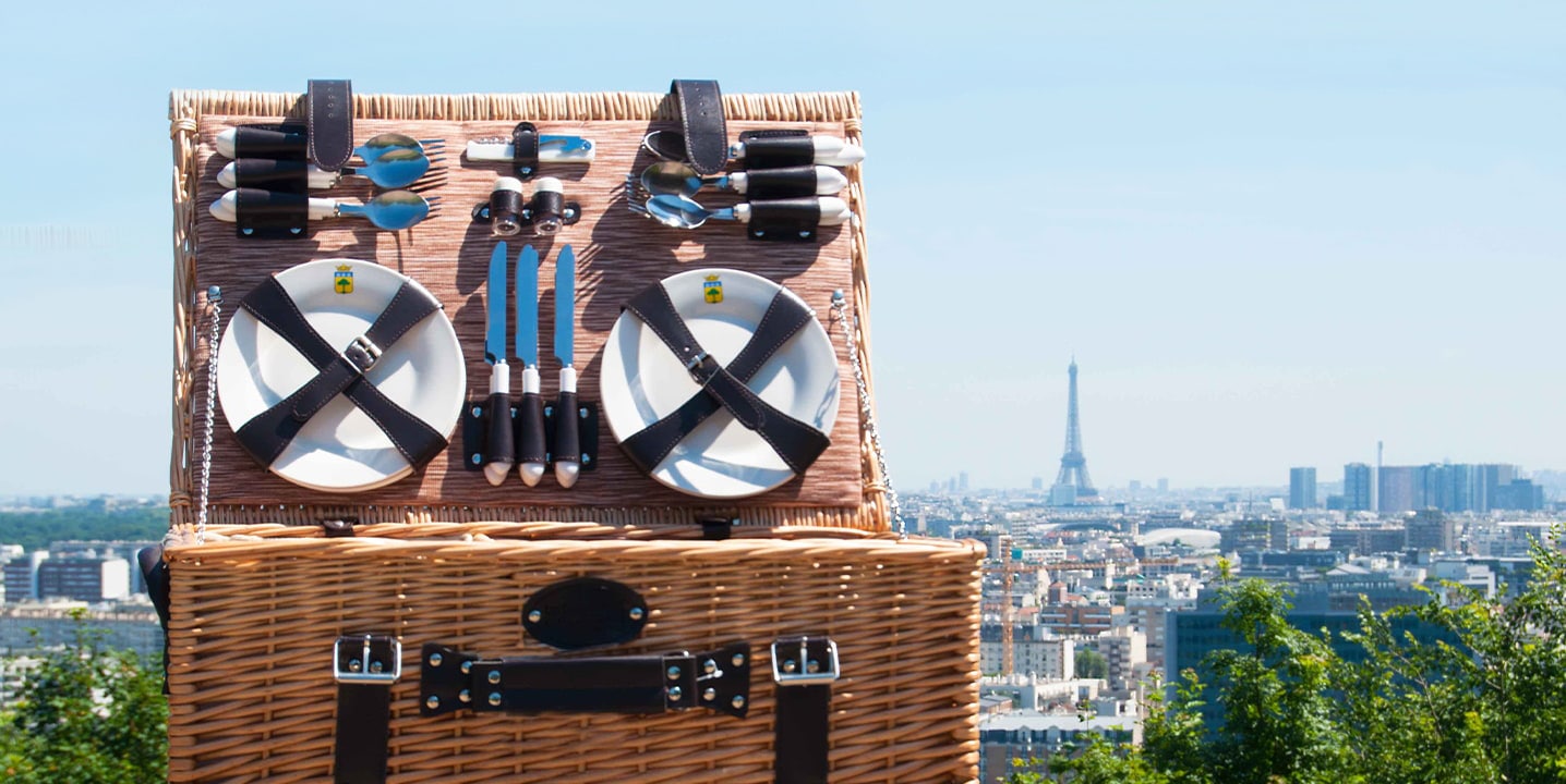 Picnic baskets for 6 persons-Les Jardins de la Comtesse en