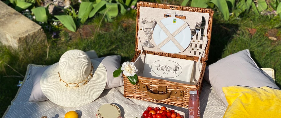 Picnic Baskets for 1 person-Les Jardins de la Comtesse en