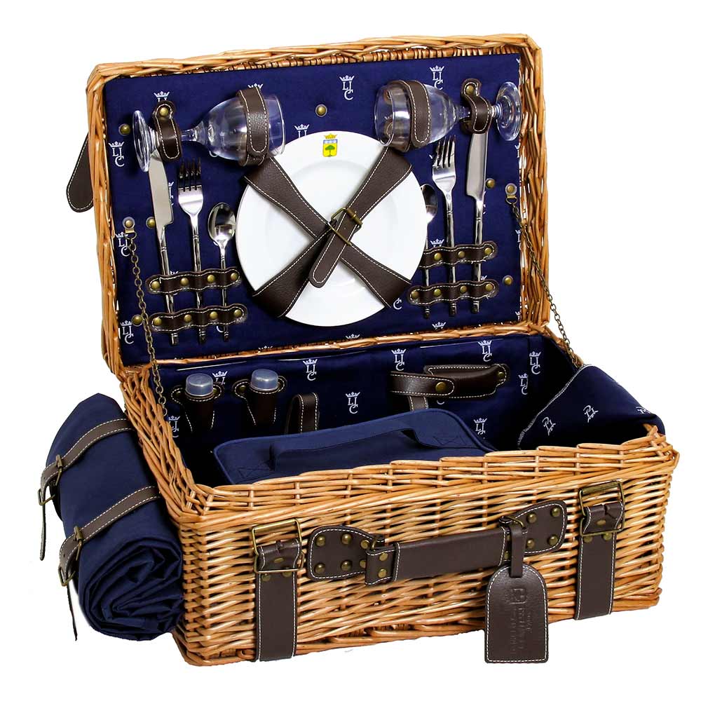 Prestige Picnic Hamper Champs-Elysées blue - 2 person