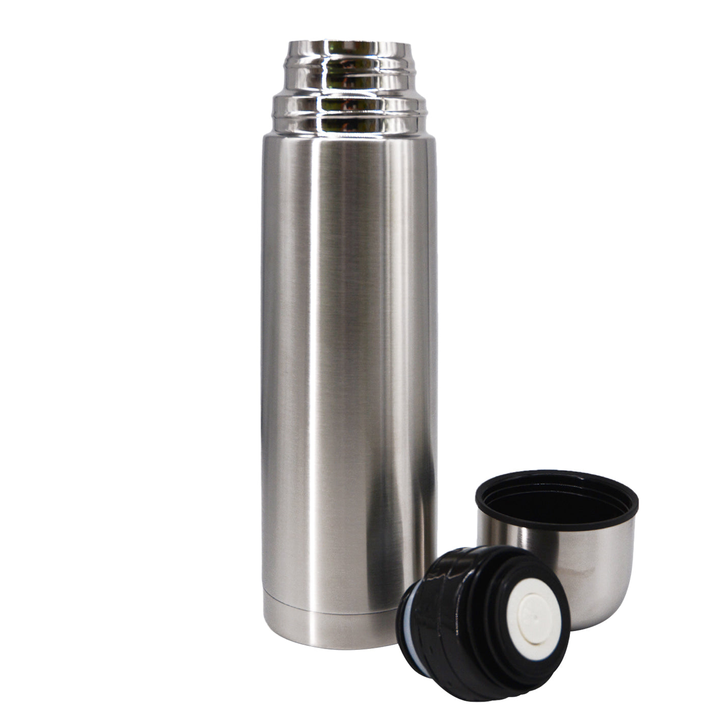 Metal thermos 75cl