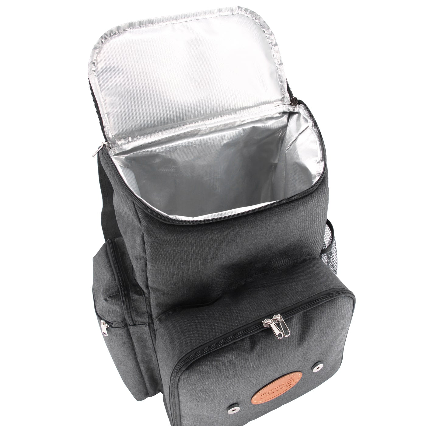 Picnic backpack "Escapade" Grey - 4 persons