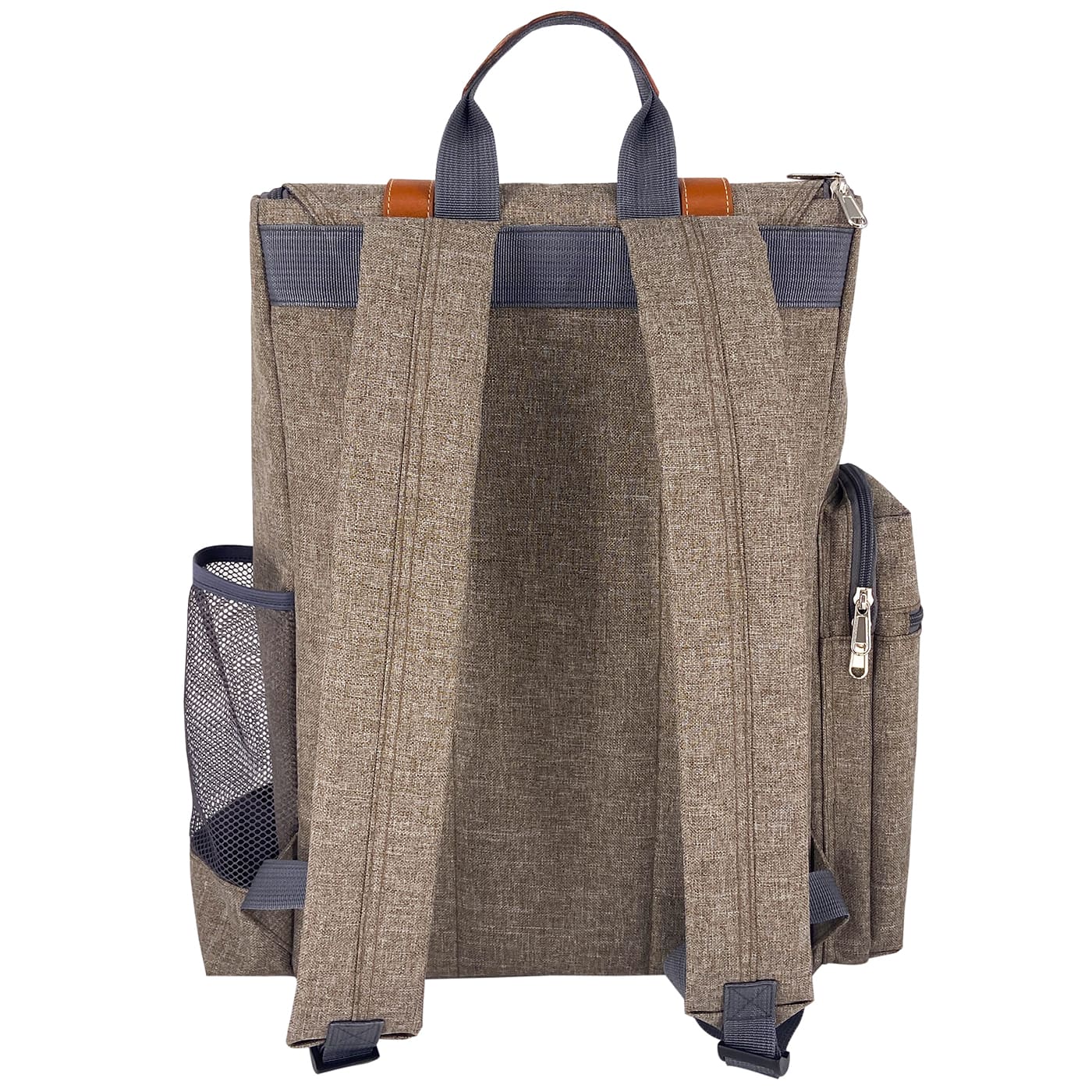 Picnic backpack "Escapade" Brown - 4 persons