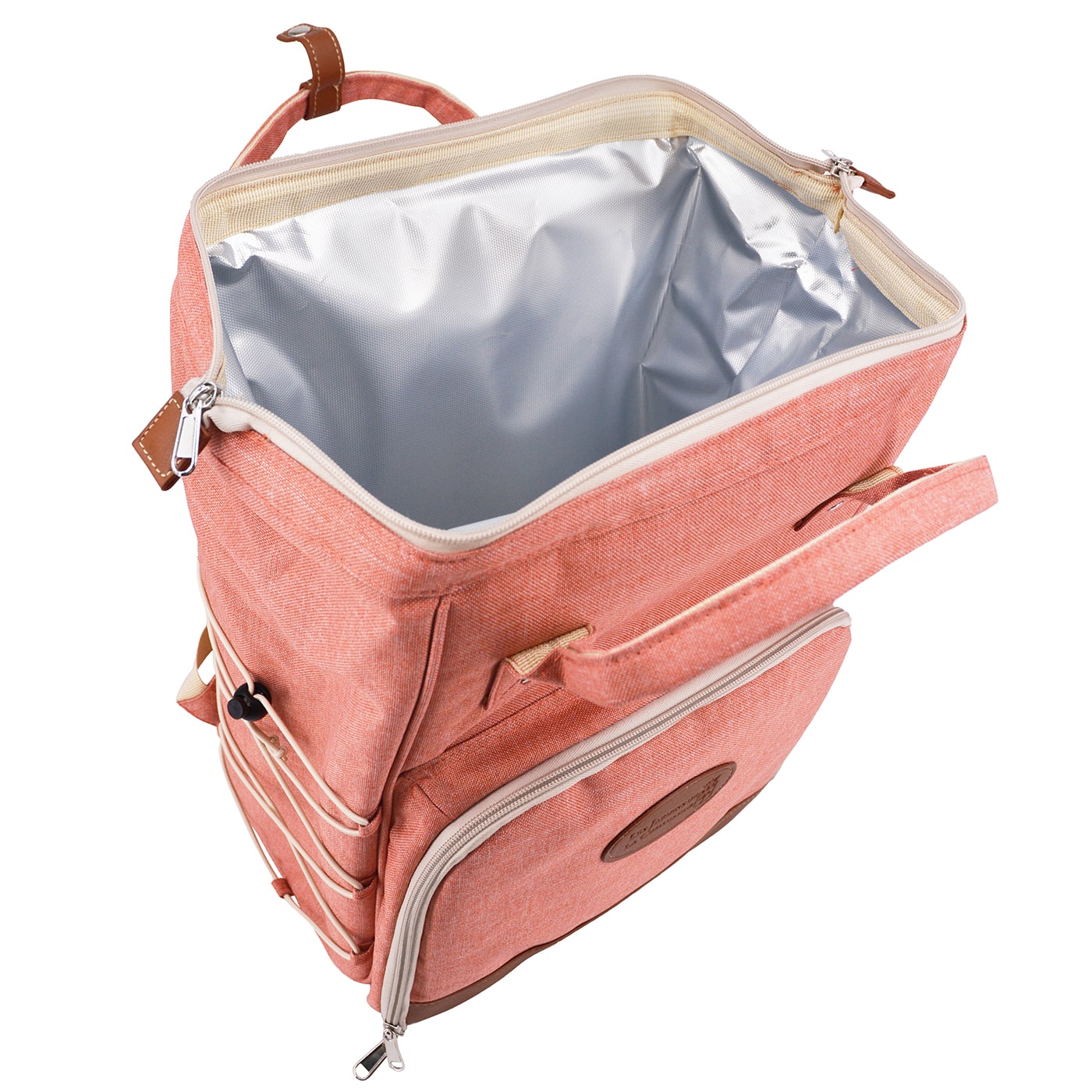 Picnic backpack "Escapade" Pink - 2 persons