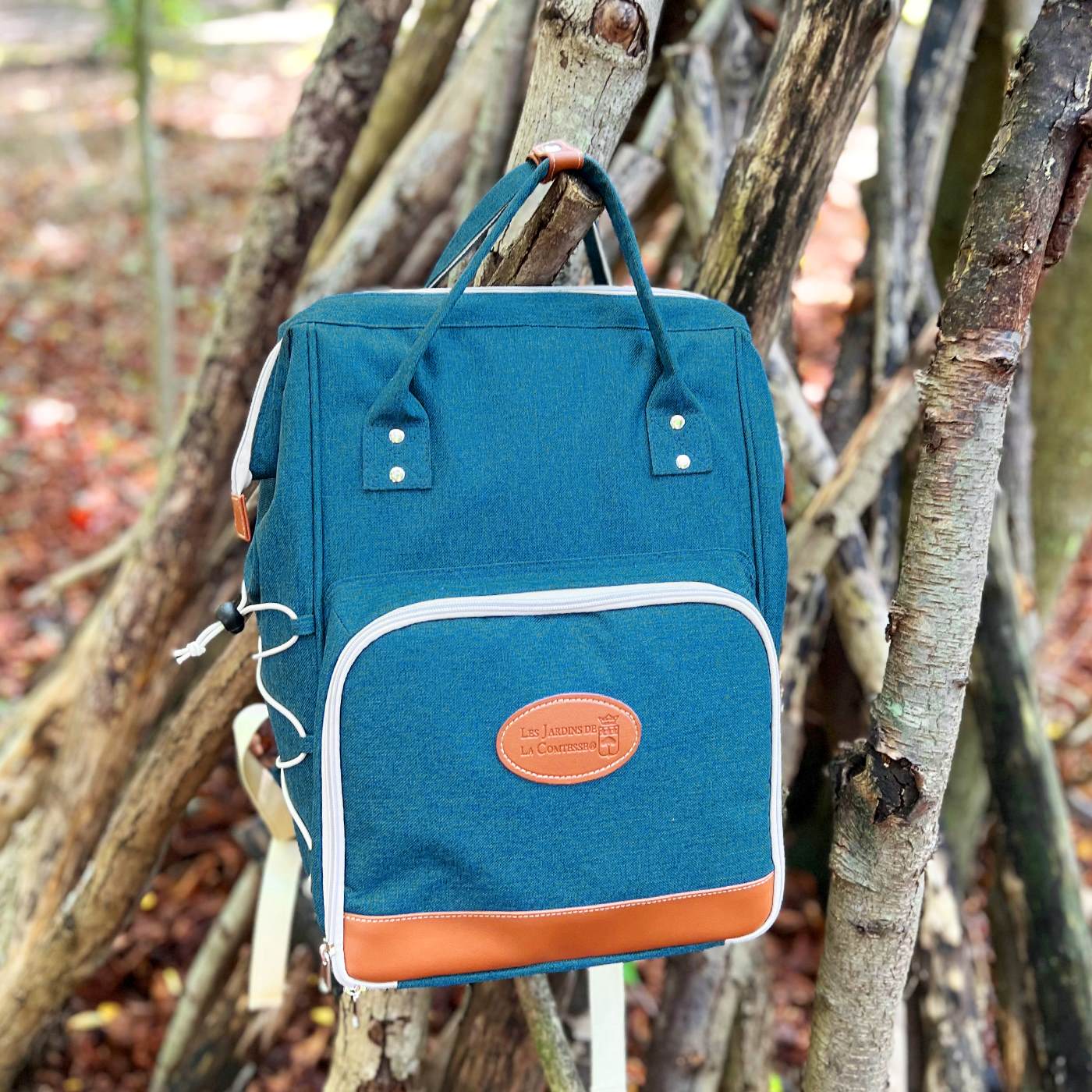 Duck Blue Picnic Backpack - 2 persons