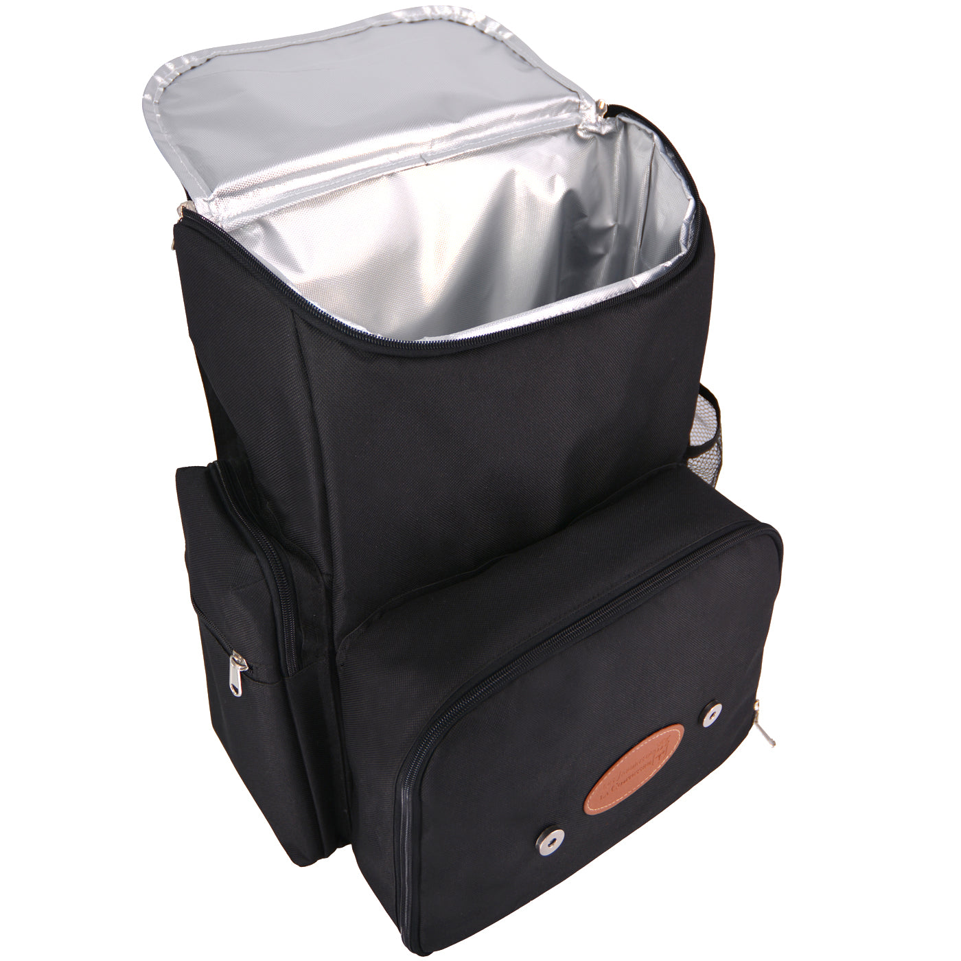 Picnic backpack "Escapade" Black - 4 persons