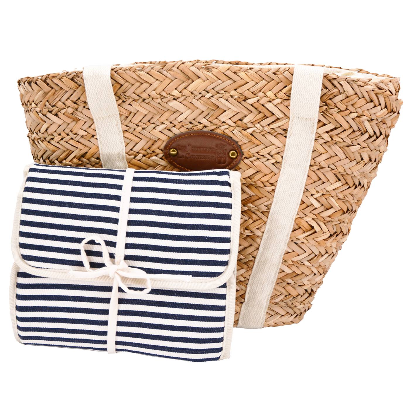Beach Picnic Bag Riviera Linen - 4 persons