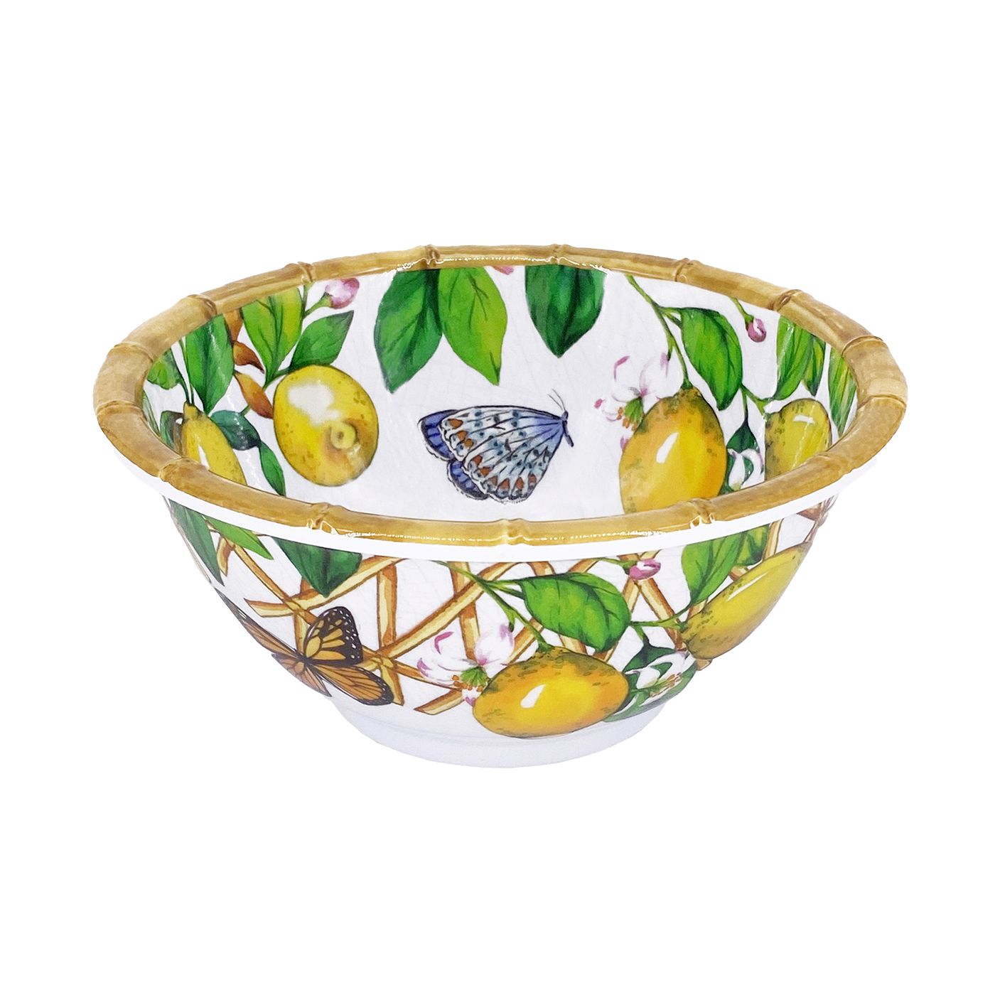 Small bowl in melamine with lemons- Ø 15 cm
