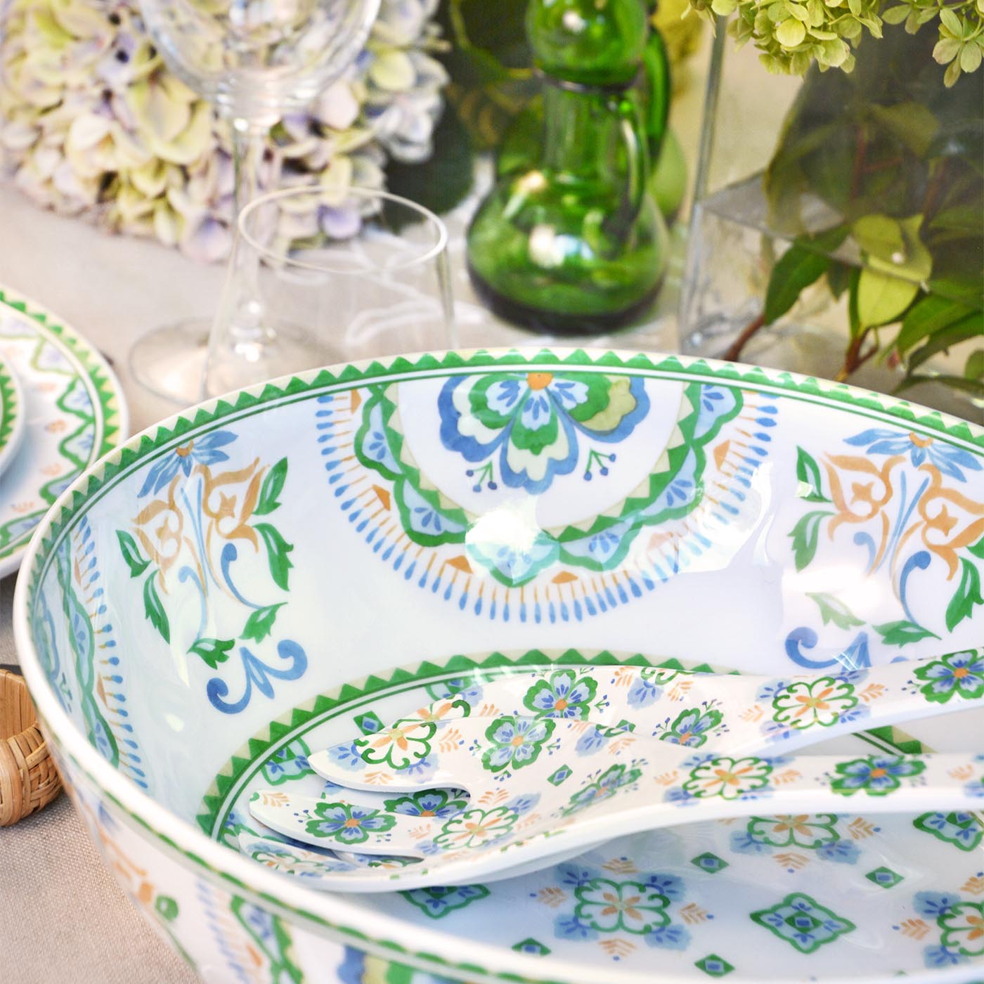 Large Melamine Salad Bowl Evora - Ø 31 cm