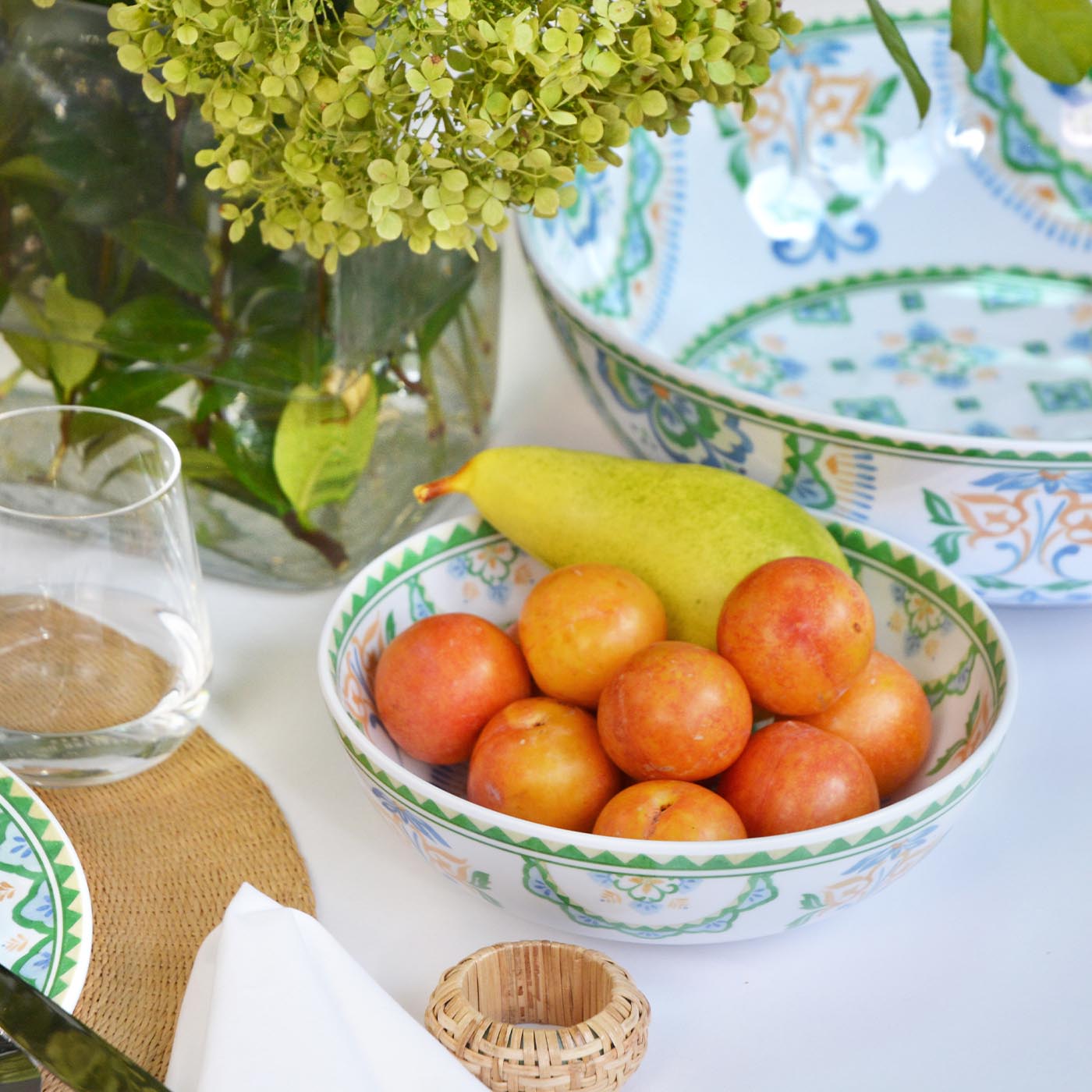 Large Melamine Soup Plate Evora - 19 cm