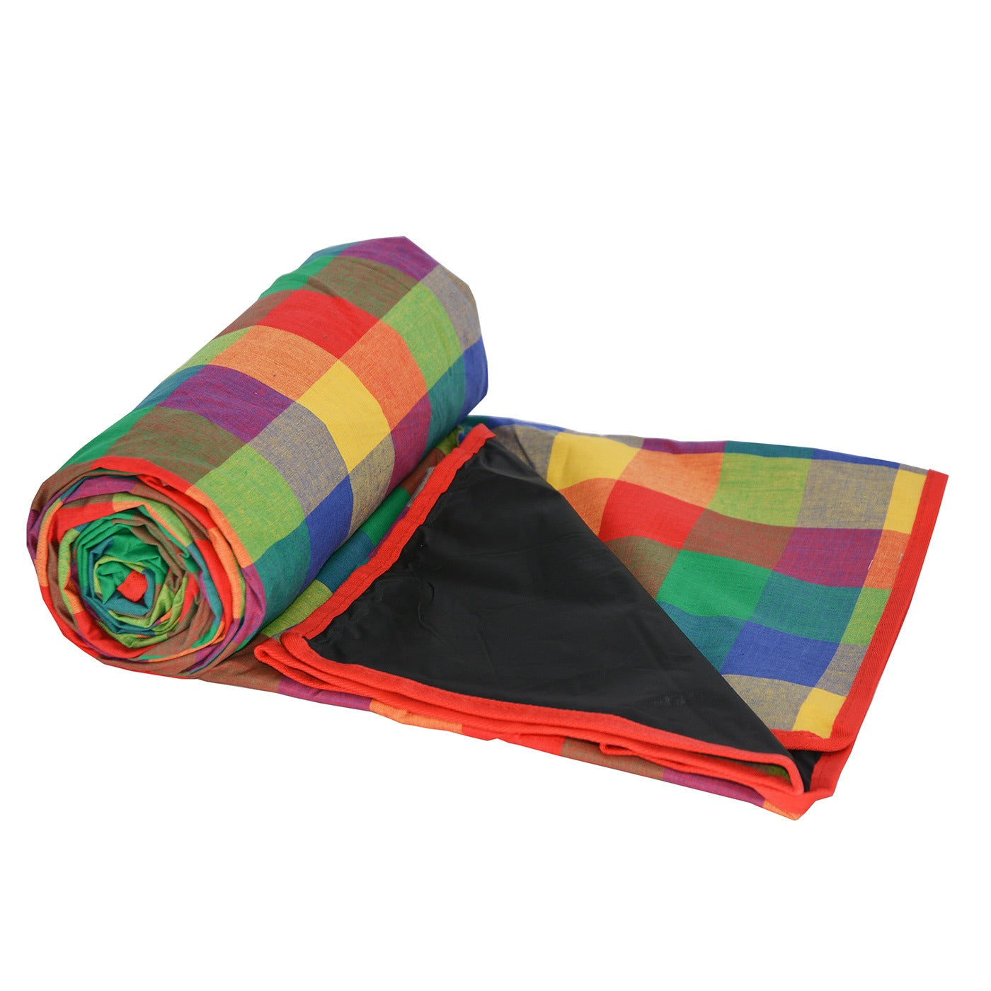 Waterproof picnic blanket multicolor