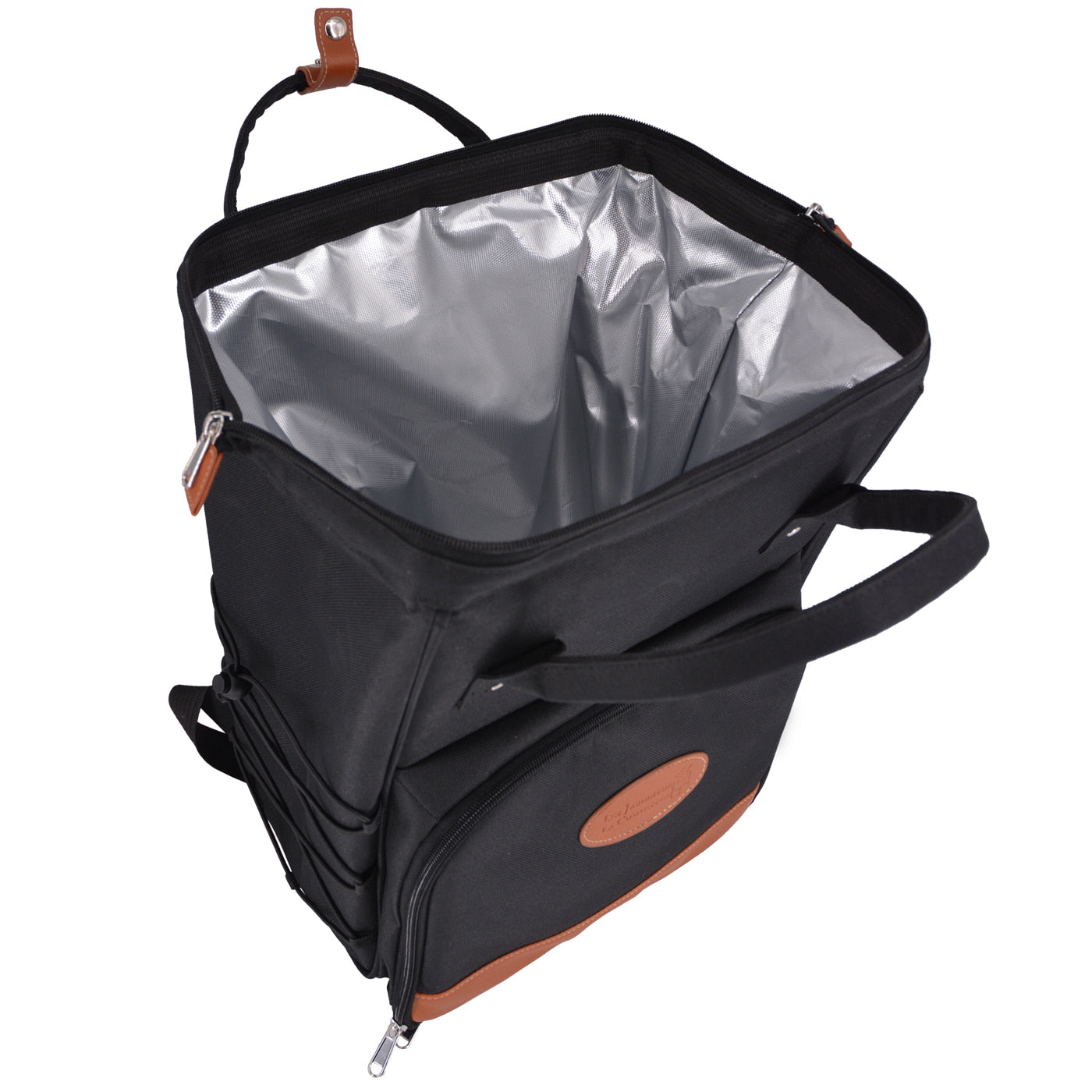 Picnic backpack "Escapade" Black - 2 persons