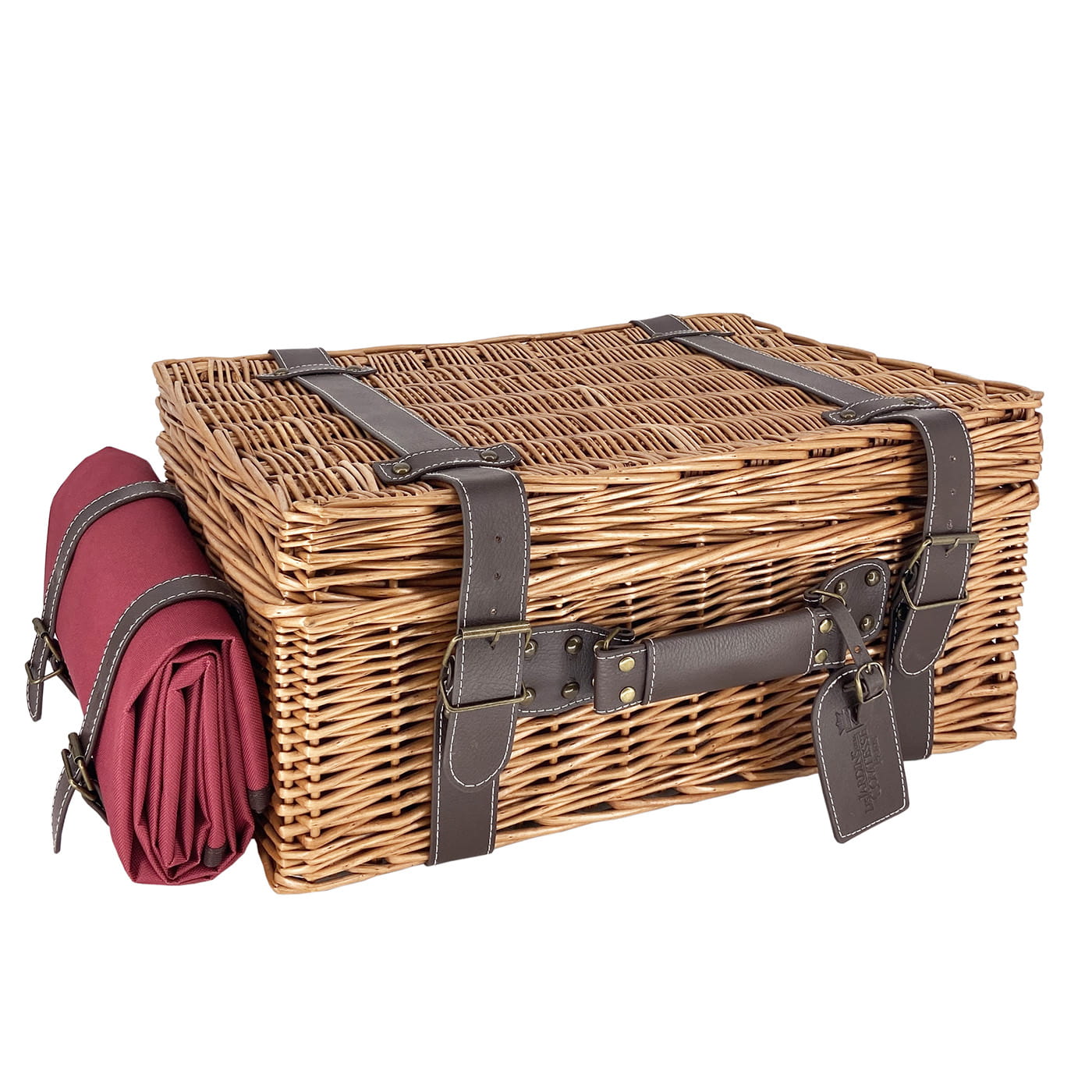 Prestige Picnic Hamper Champs-Elysées burgundy - 2 person