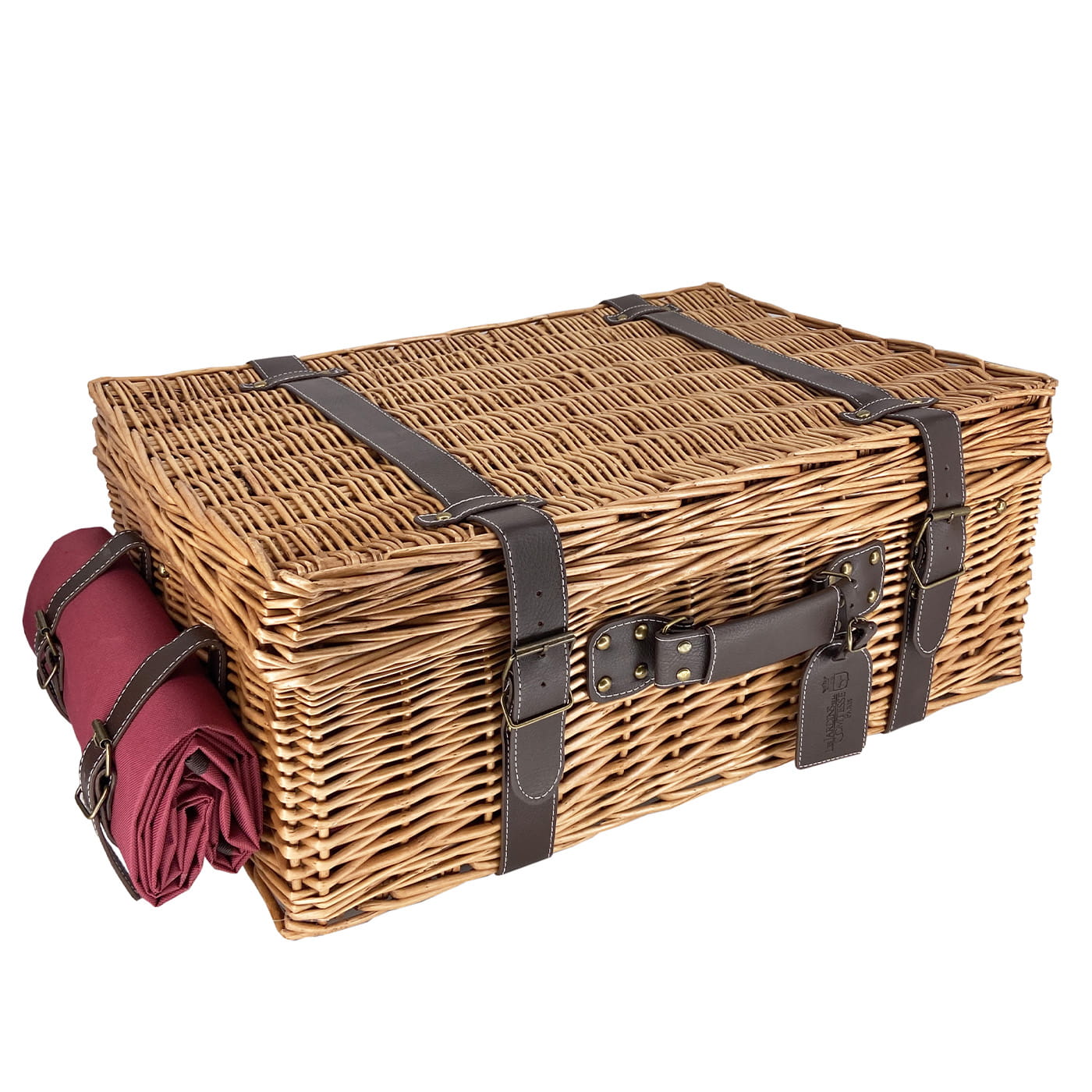 Prestige Picnic Hamper Champs-Elysées burgundy - 4 person