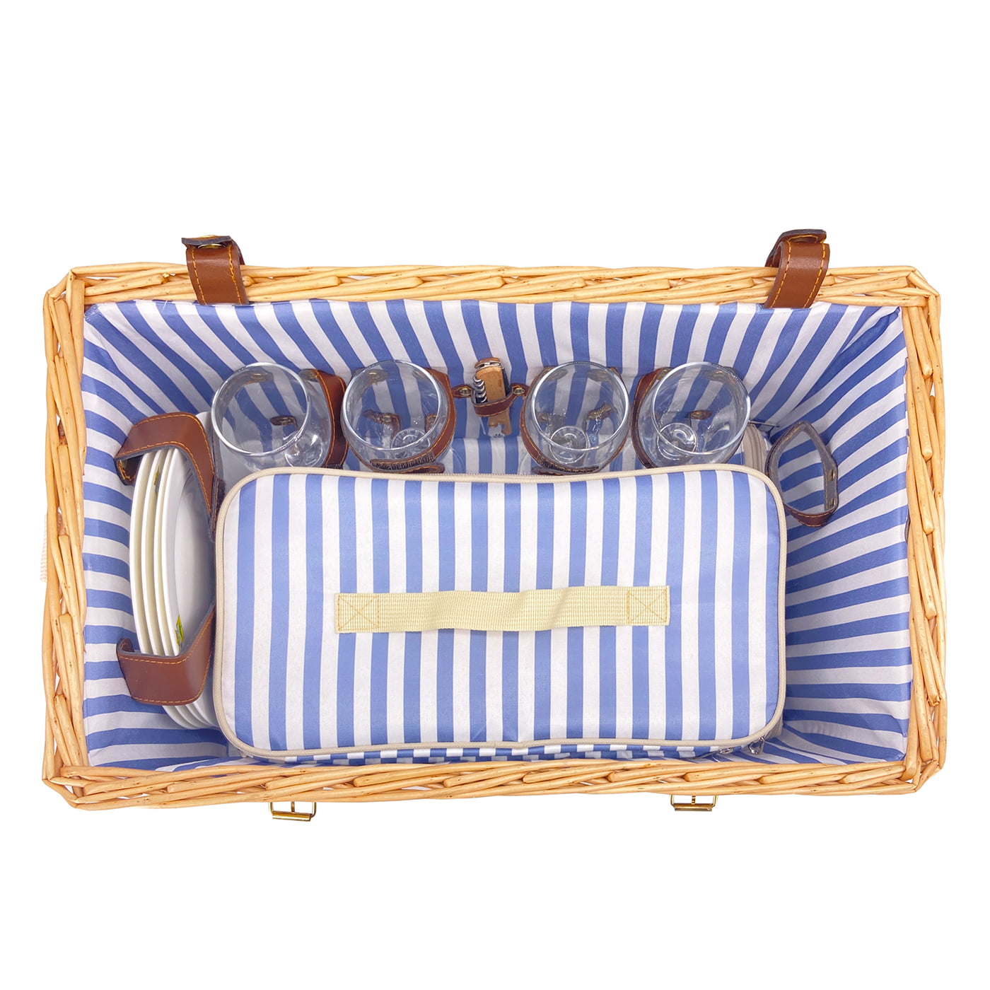 Picnic basket with table Saint-Malo - 4 person