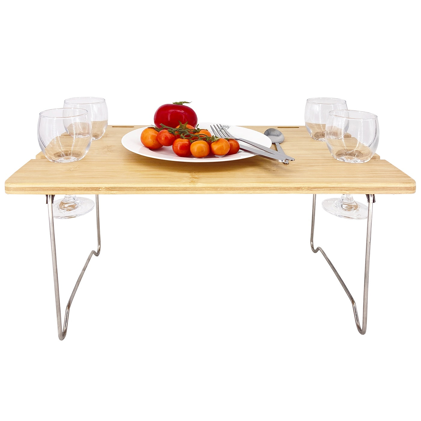Picnic basket with table Saint-Malo - 4 person