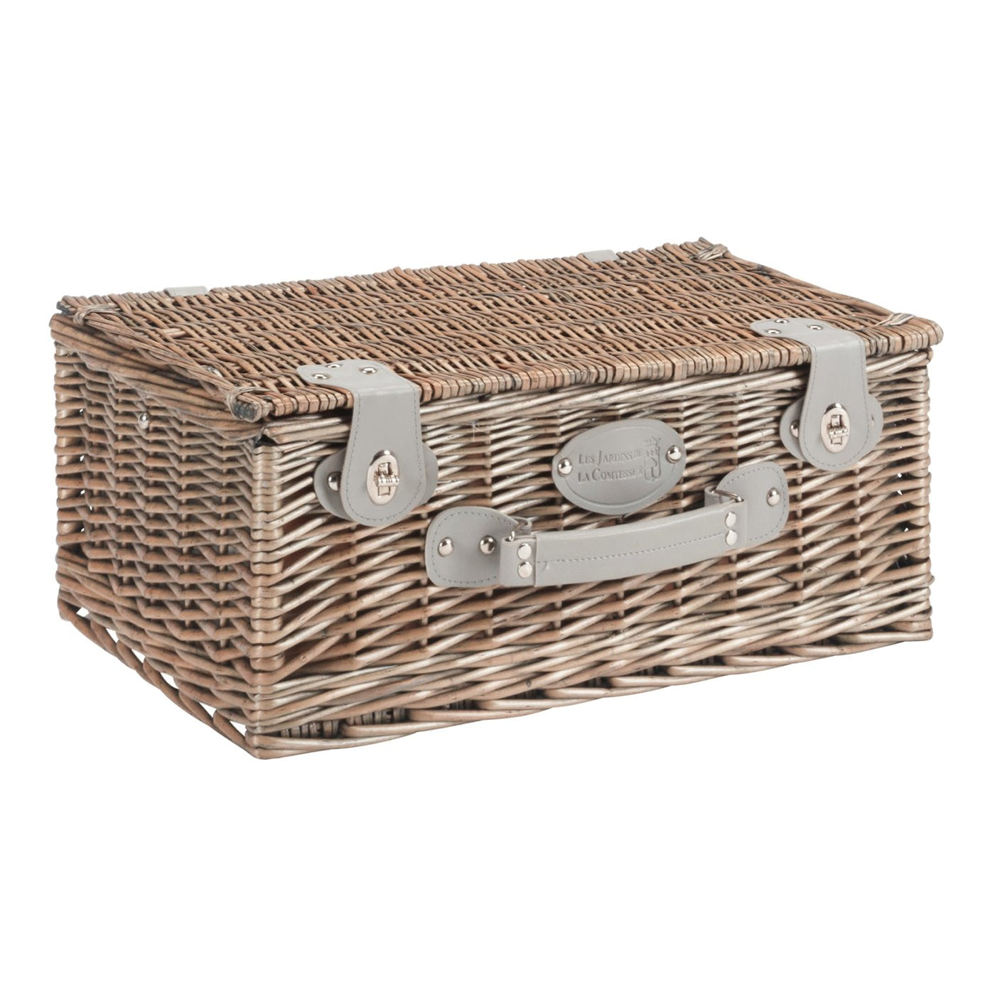 Picnic basket Marly red checks - 4 person