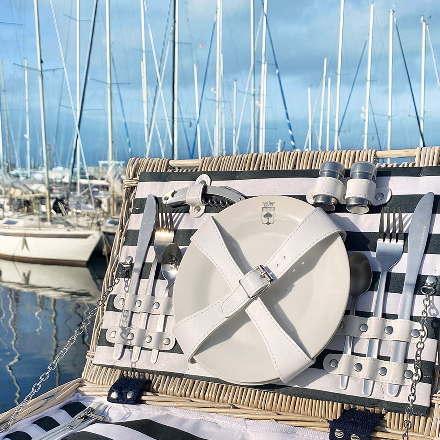 Picnic Basket Marine - 2 person