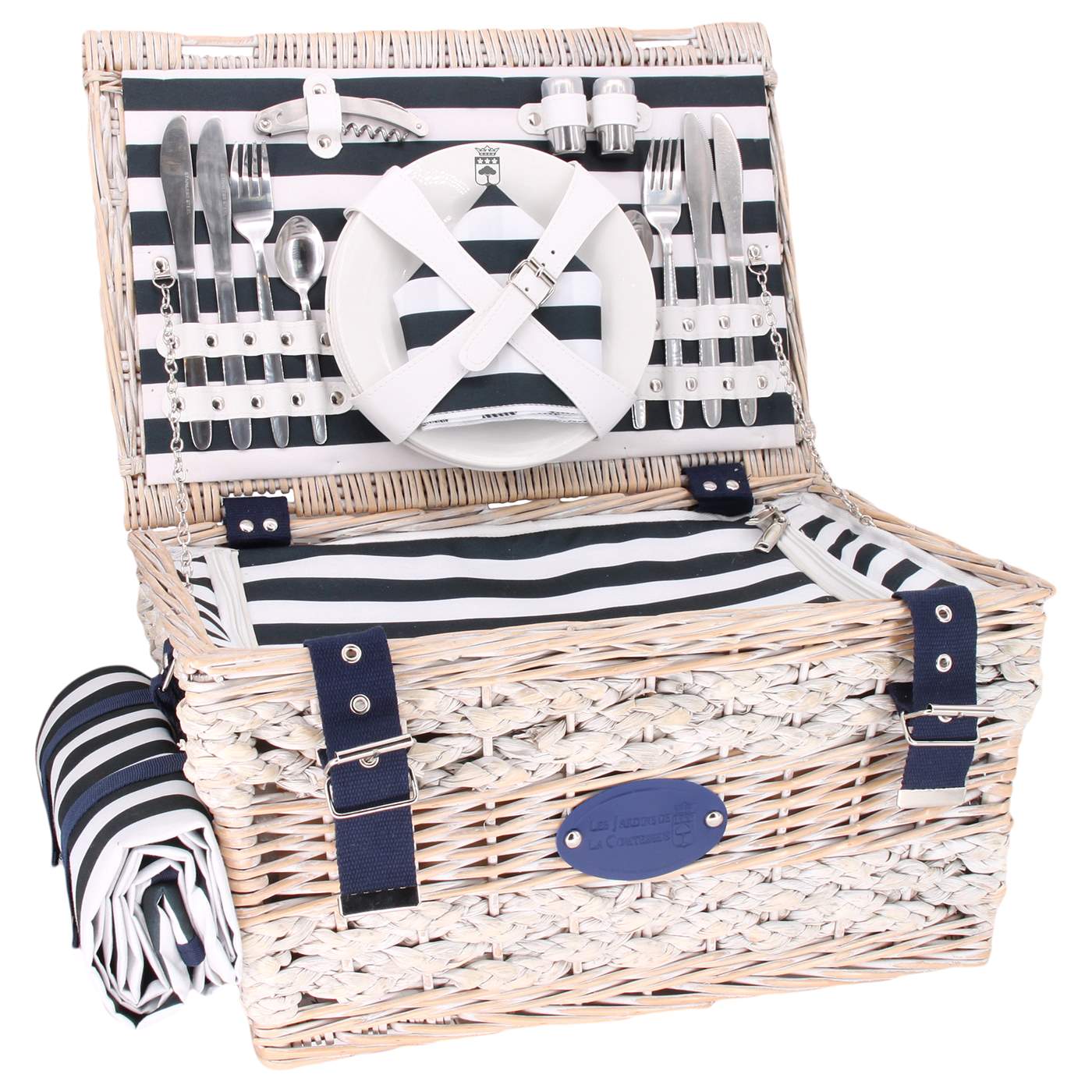 Picnic basket Marine - 4 person