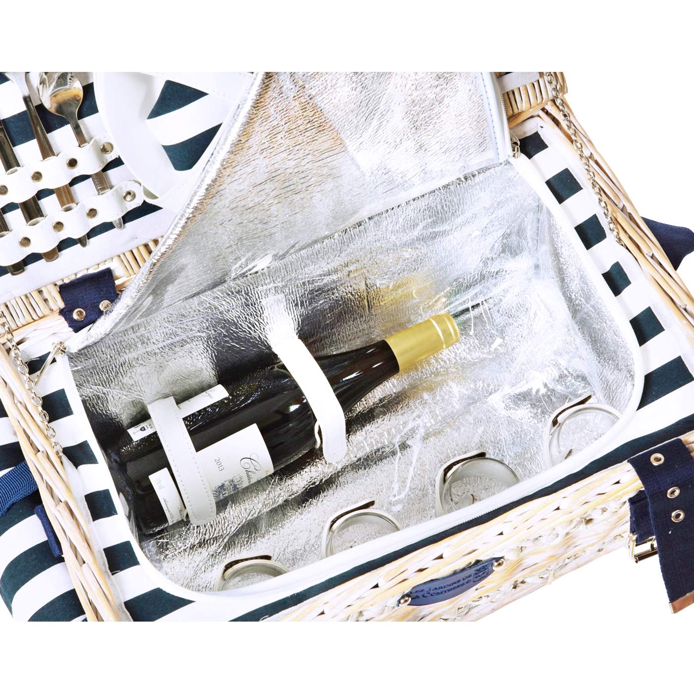 Picnic basket Marine - 4 person