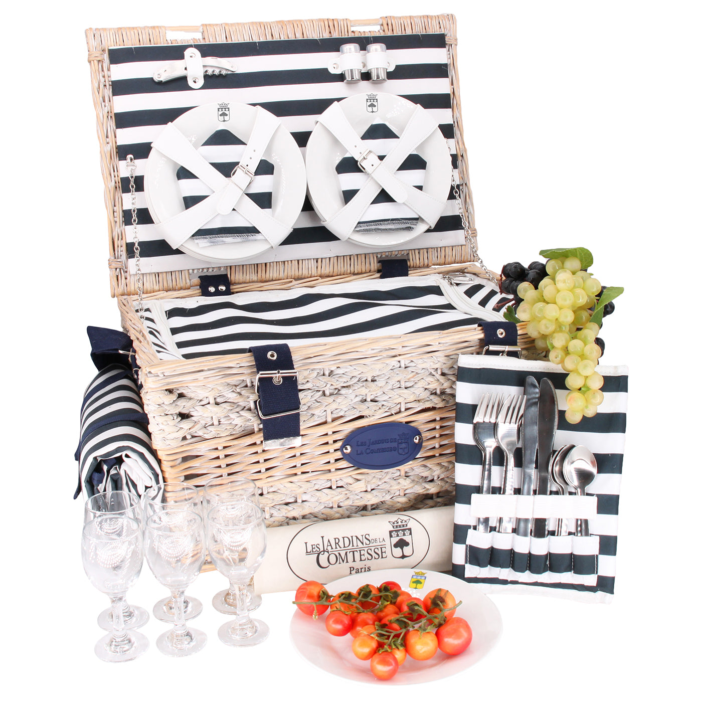 Picnic basket Marine - 6 person