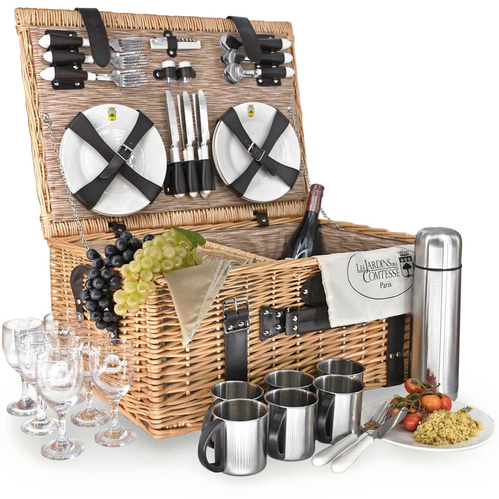 Picnic basket Louvre - 6 person