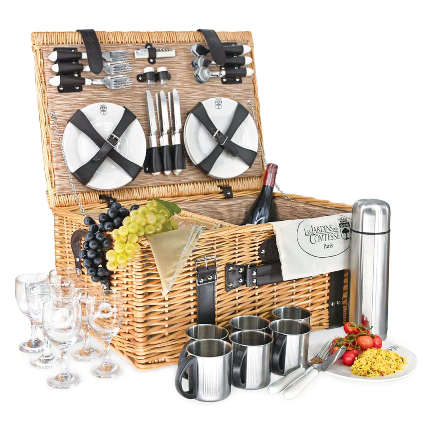 Picnic basket Louvre person – Les Jardins de la Comtesse en