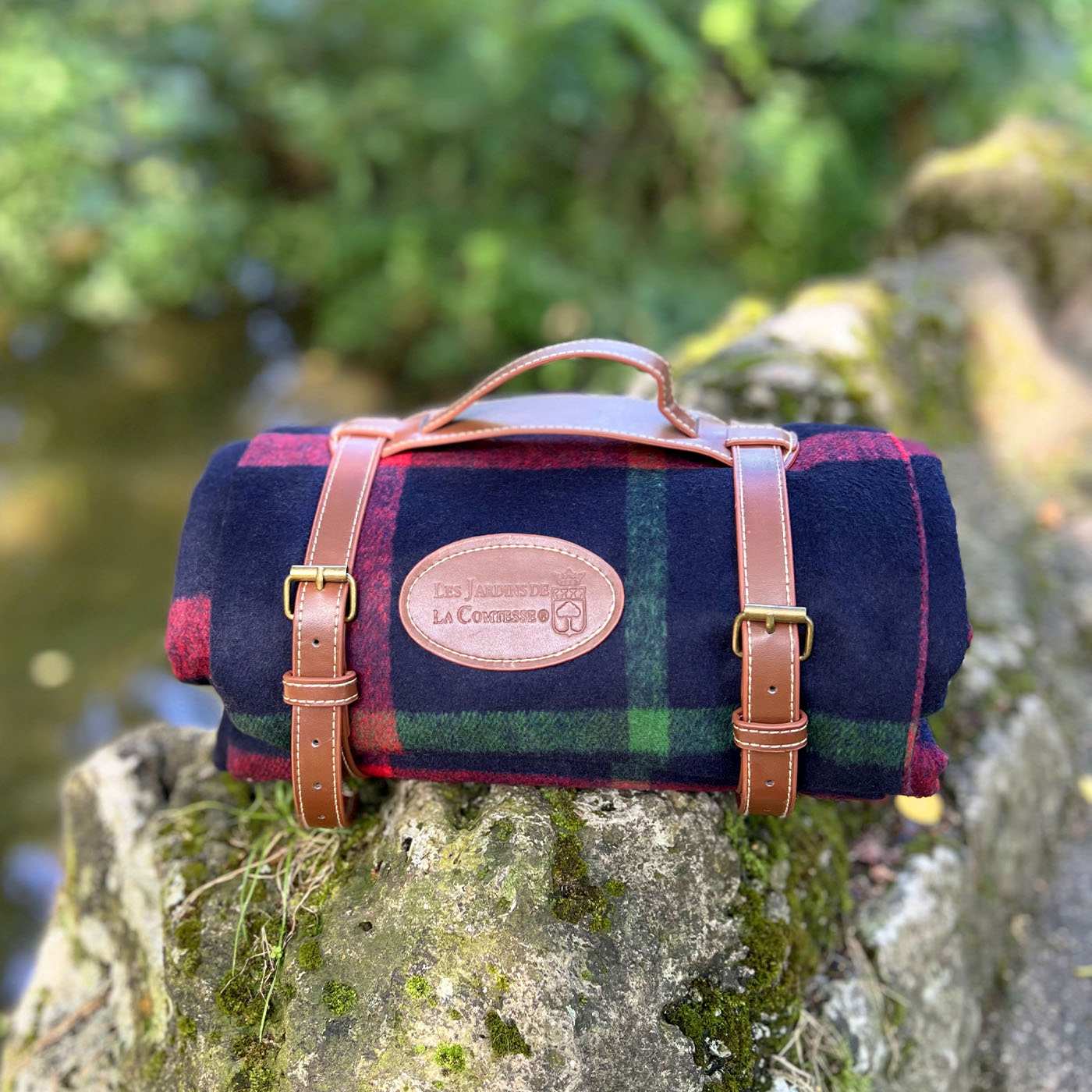Waterproof Picnic Blanket Scottish Tartan