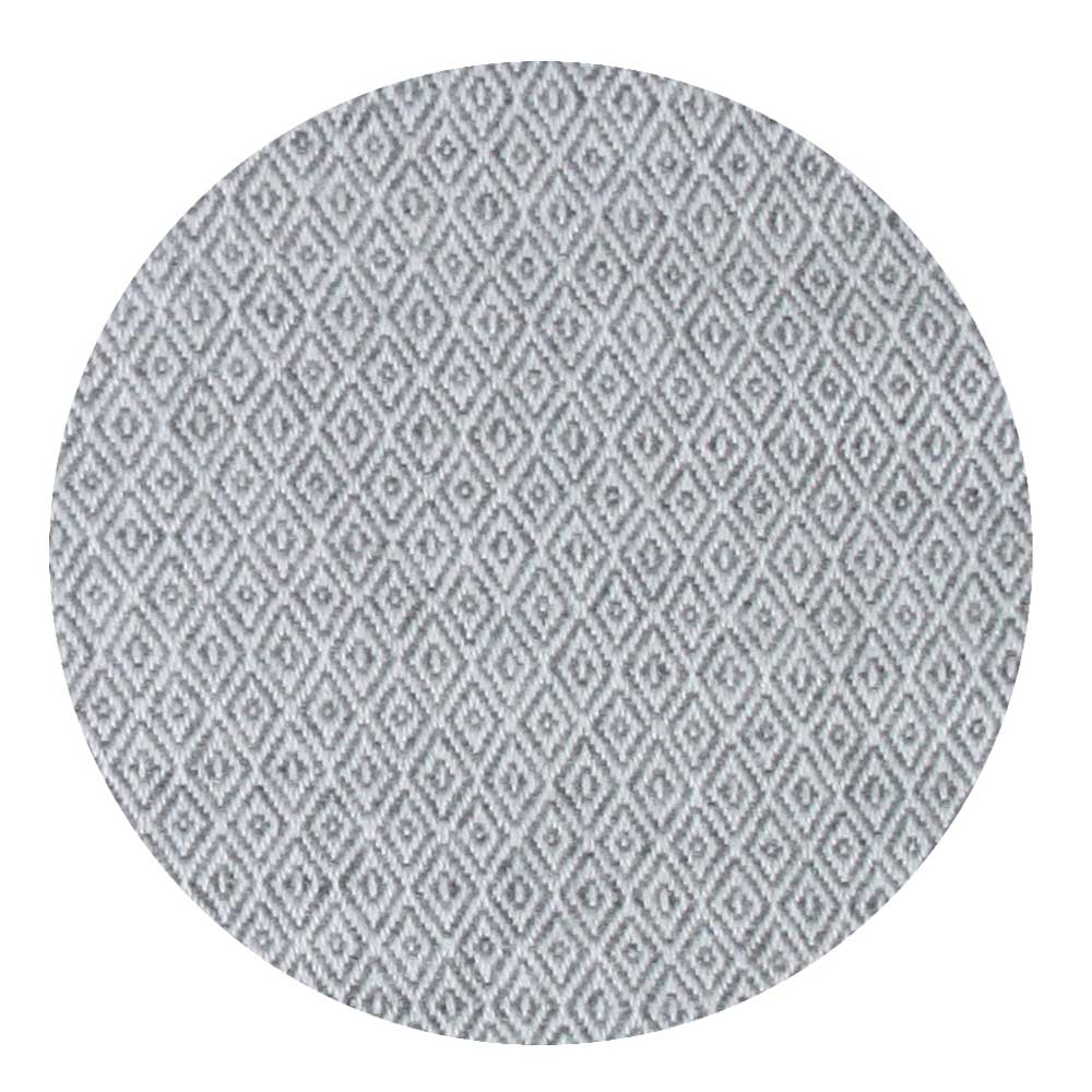 Men's anthracite grey cashmere and wool scarf - Diamond pattern
