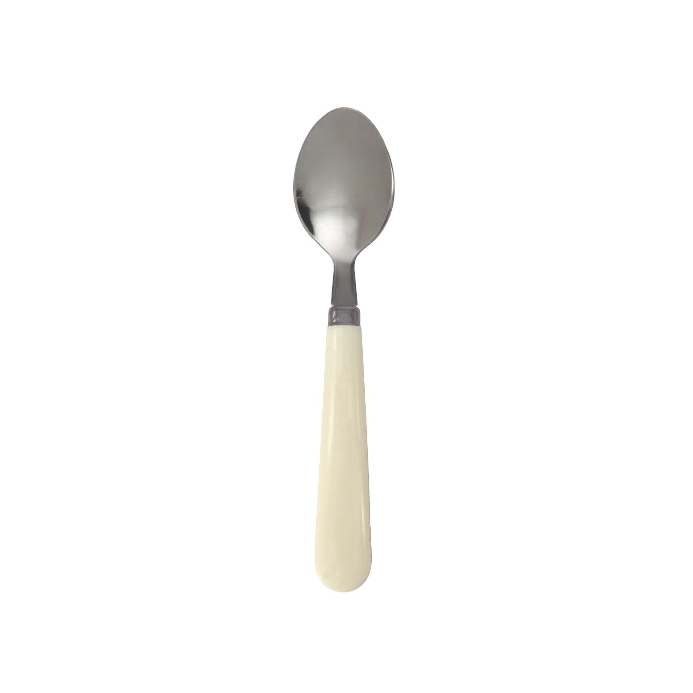 Thin spoon - Cream-coloured sleeve