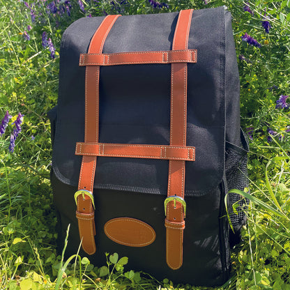 Picnic backpack "Escapade" Black - 4 persons