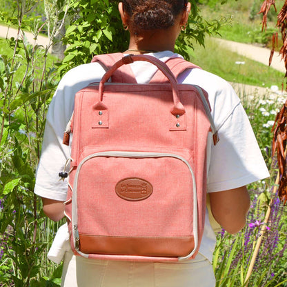 Picnic backpack "Escapade" Pink - 2 persons