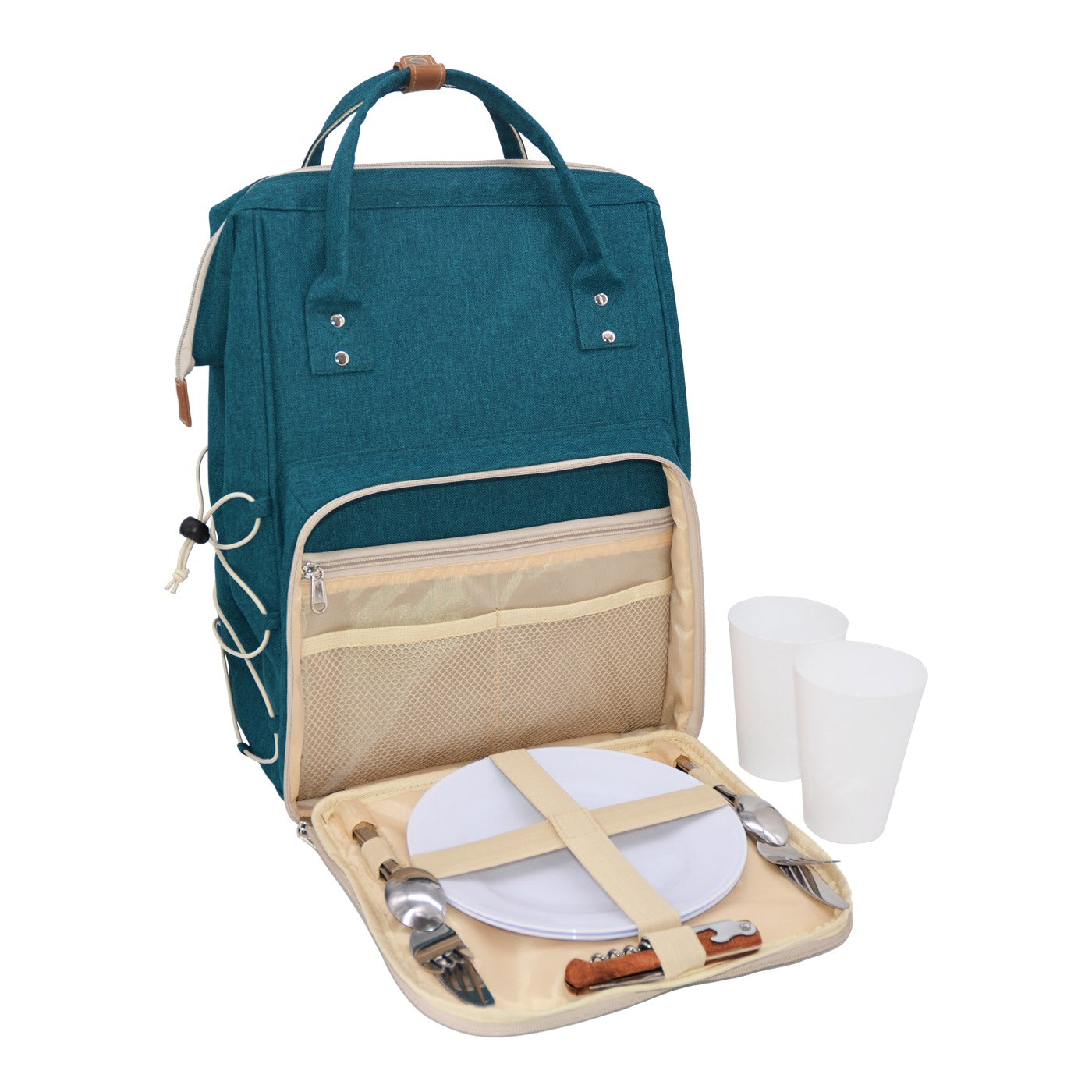 Duck Blue Picnic Backpack - 2 persons