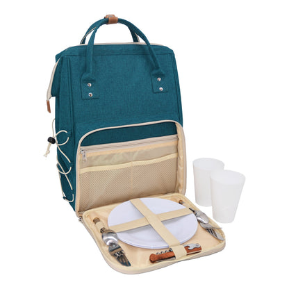 Duck Blue Picnic Backpack - 2 persons