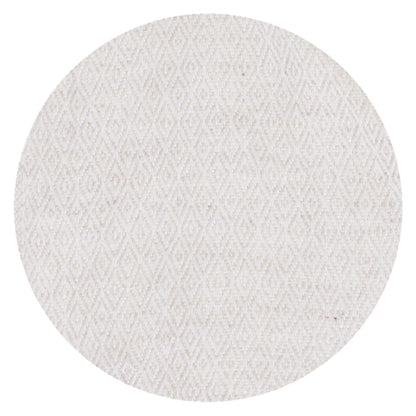 Cashmere and Wool Scarf for Men & Women - Almond Beige - Diamond pattern