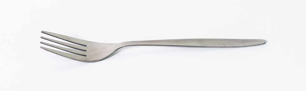 Thin metal fork