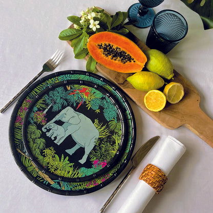 Small Dessert Plate - 100% melamine - 23 cm - Jungle