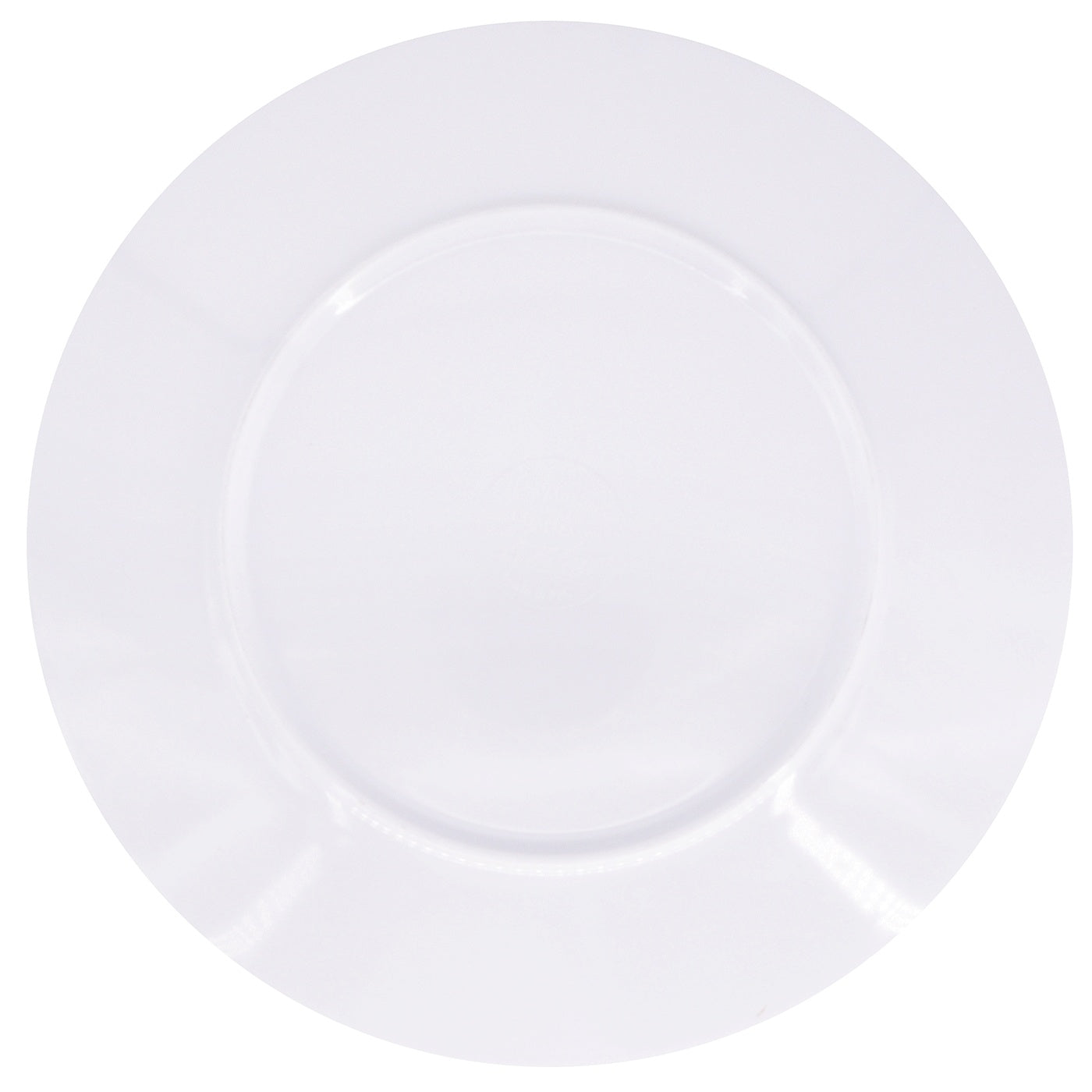 Large dinner plate in melamine with lemons - Ø 28 cm