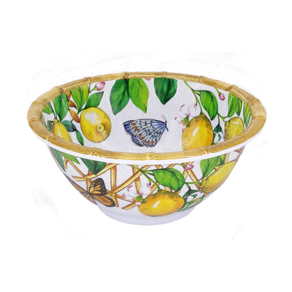 Small bowl in melamine with lemons- Ø 15 cm