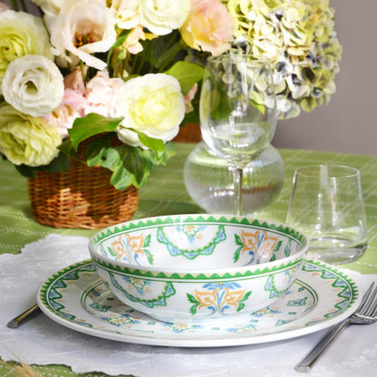 Large Melamine Soup Plate Evora - 19 cm