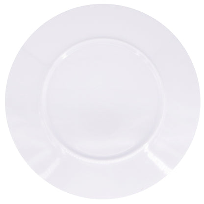 Large dinner plate in melamine with parrots - Ø 28 cm