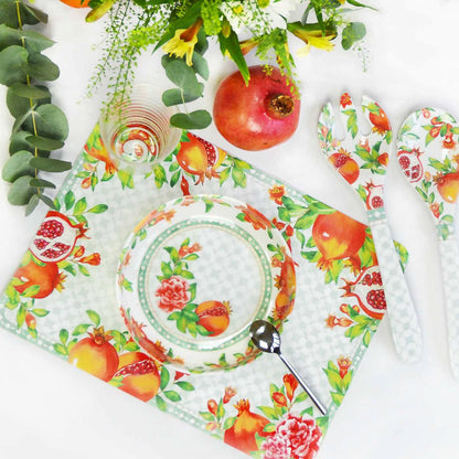 Melamine Soup Plate Pomegranate - Ø 20 cm