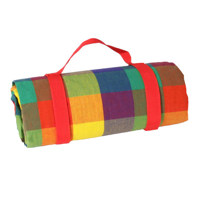 Waterproof picnic blanket multicolor
