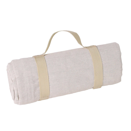 Waterproof picnic blanket beige