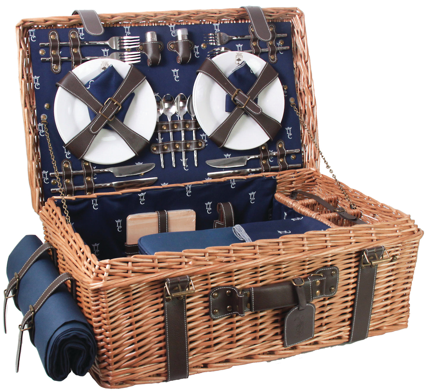 Prestige Picnic Hamper Champs-Elysées blue - 4 person