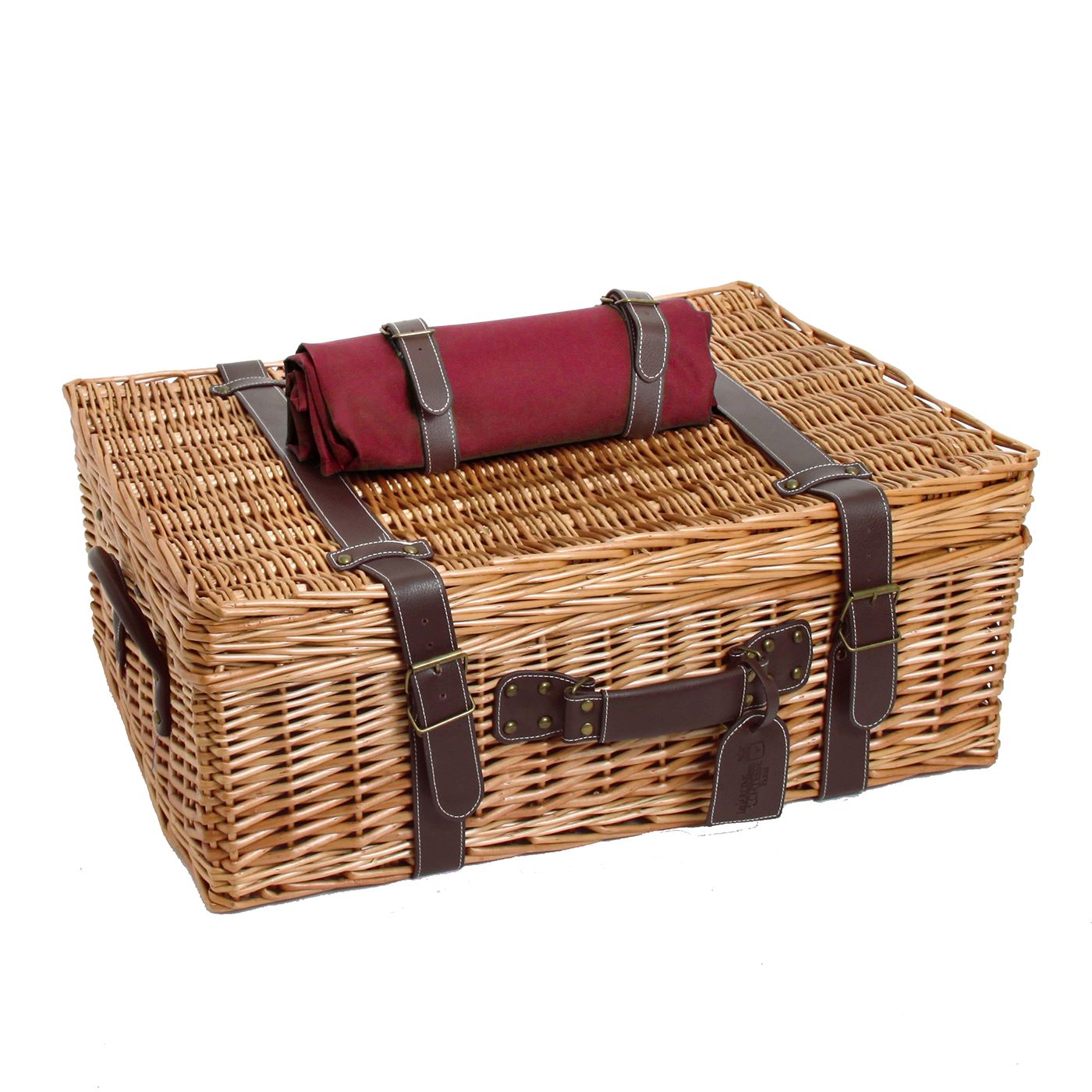 Prestige Picnic Hamper Champs-Elysées burgundy - 6 person