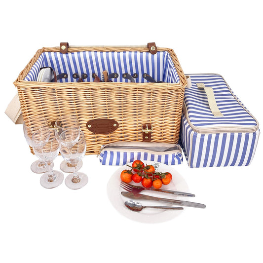 Picnic basket with table Saint-Malo - 4 person