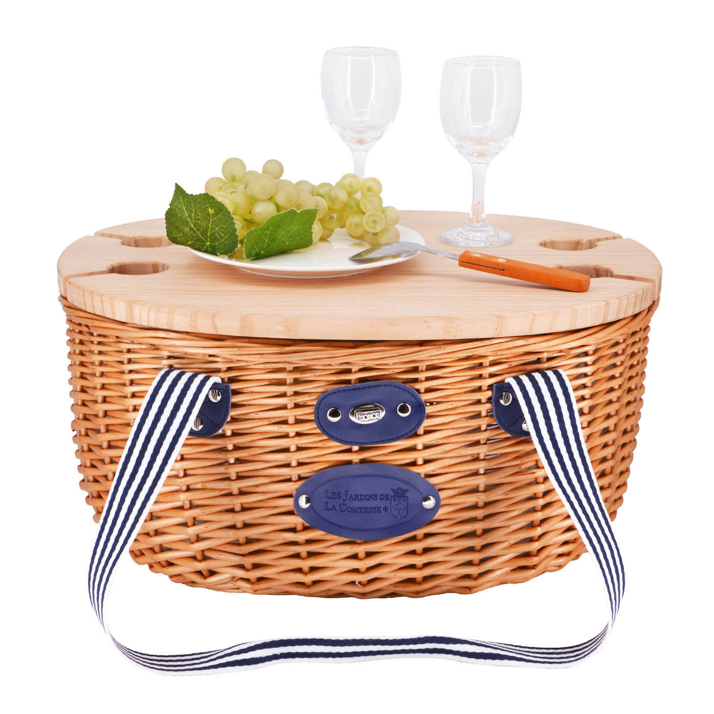 Wicker Picnic Basket Belle-Île - 4 persons