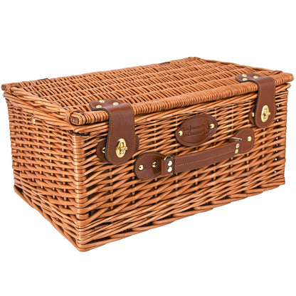 Picnic basket Marly blue checks - 4 person